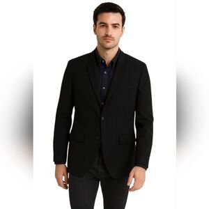 Rag & Bone Black 100% Wool Blazer